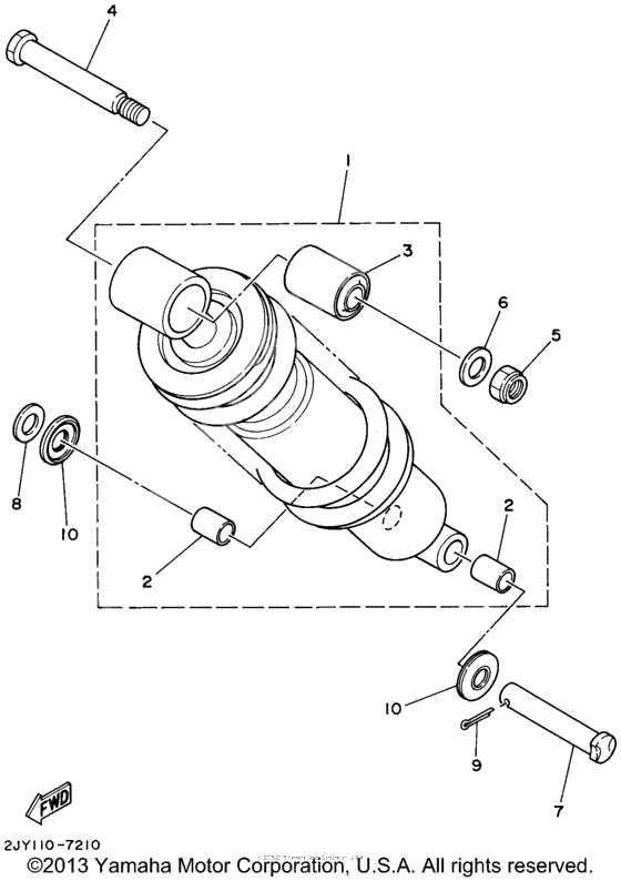 Rear suspension