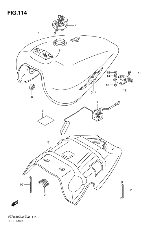 Tank fuel              

                  Vzr1800l2 e02