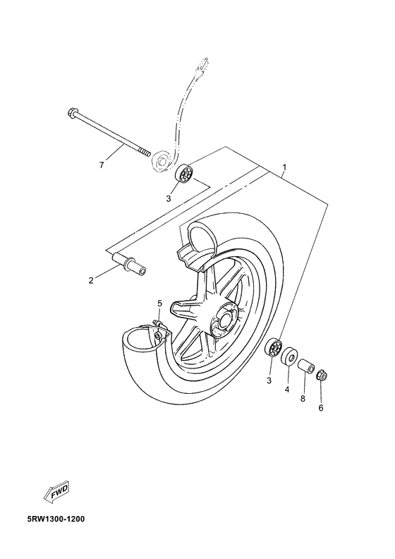 Front wheel