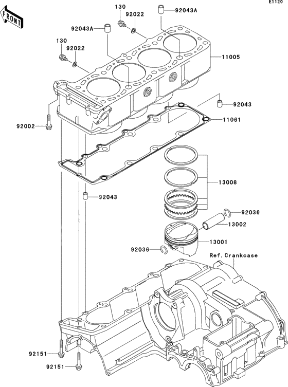 Cylinder/piston(s)