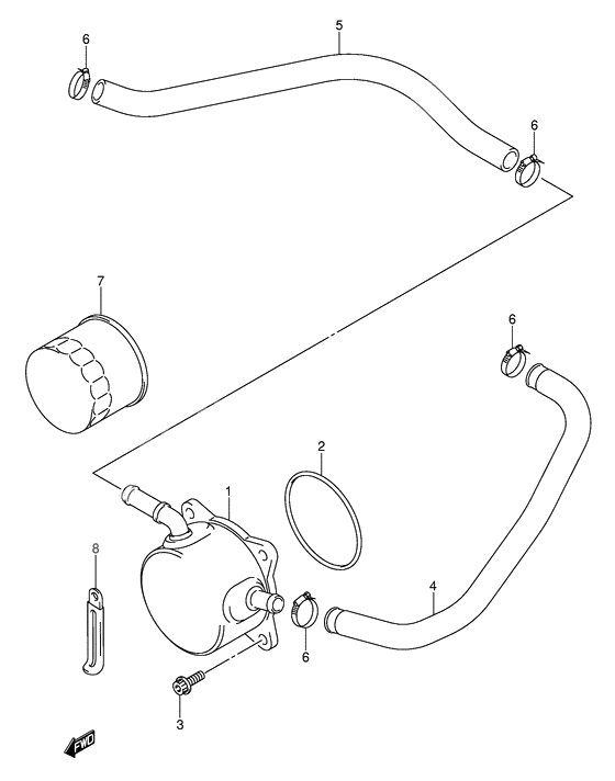 Oil cooler