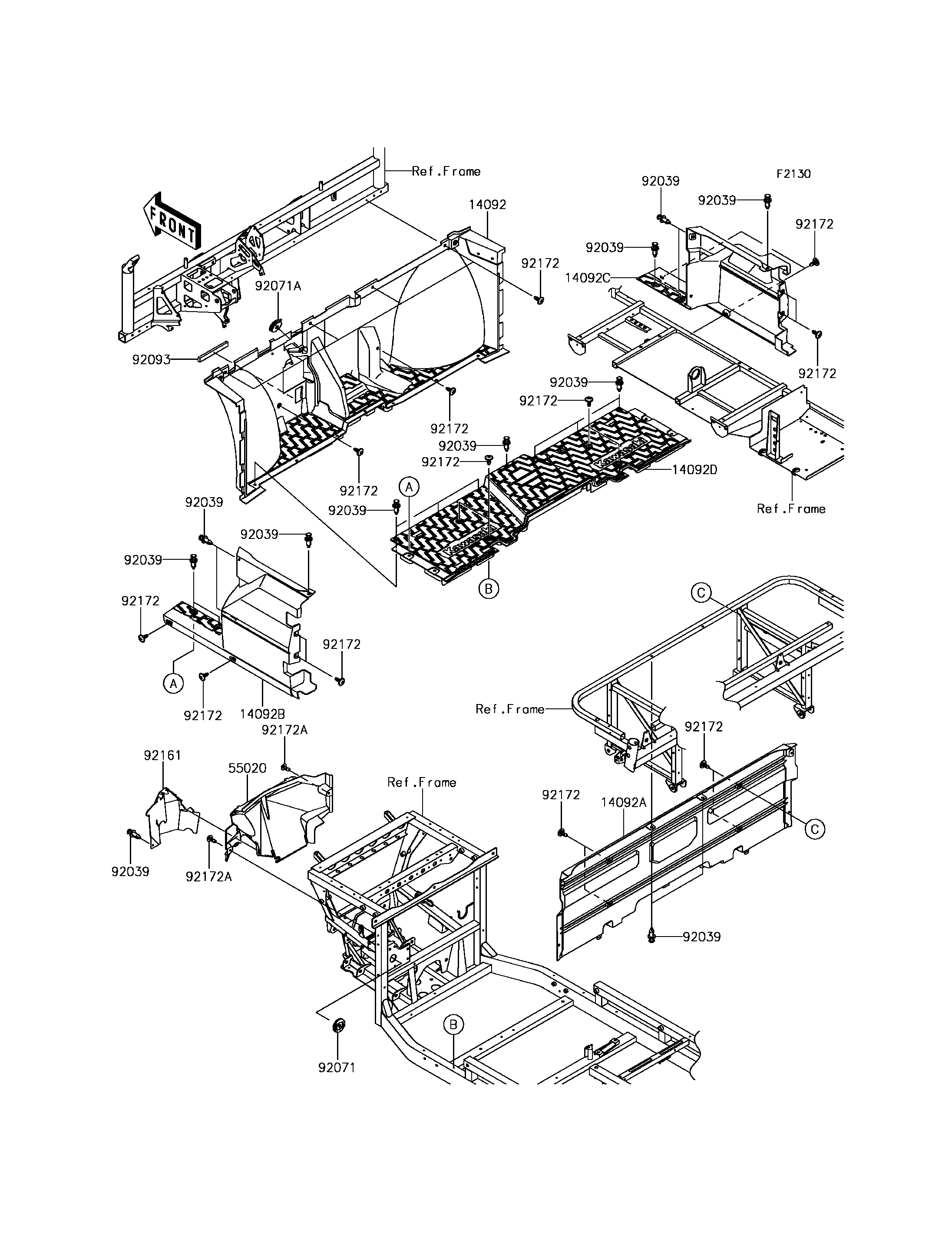 Frame Fittings(Front)