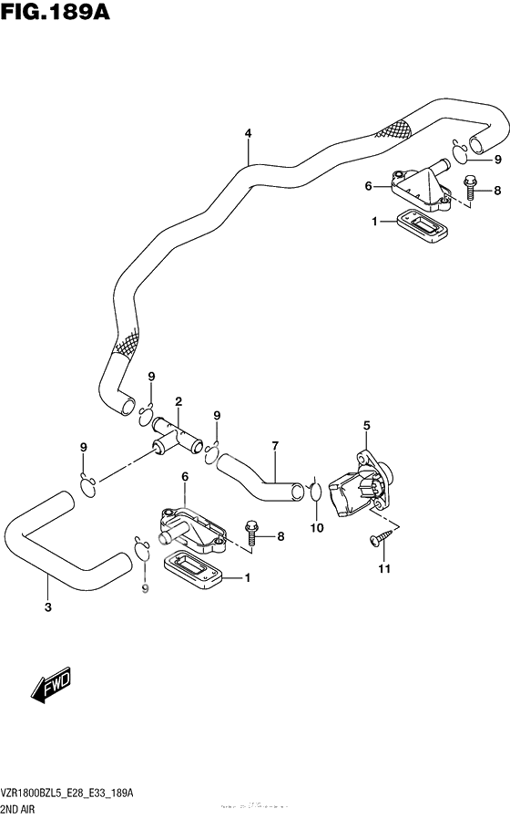 Система индукции воздуха (Vzr1800Bzl5 E28)