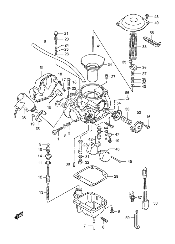 Carburetor assy