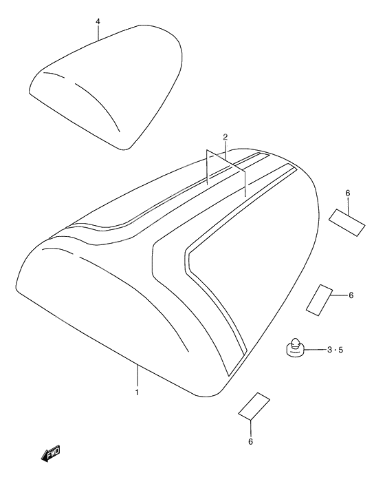 Seat tail box              

                  Model v