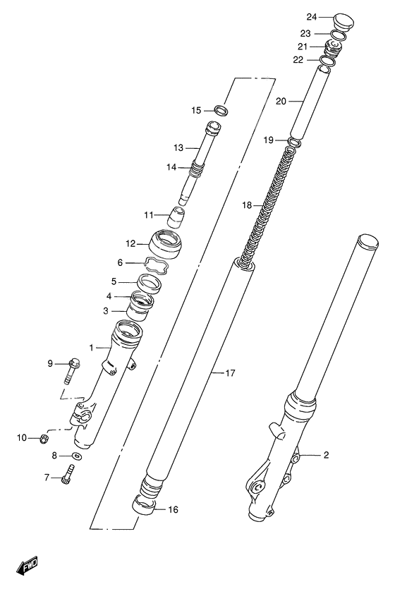 Front damper