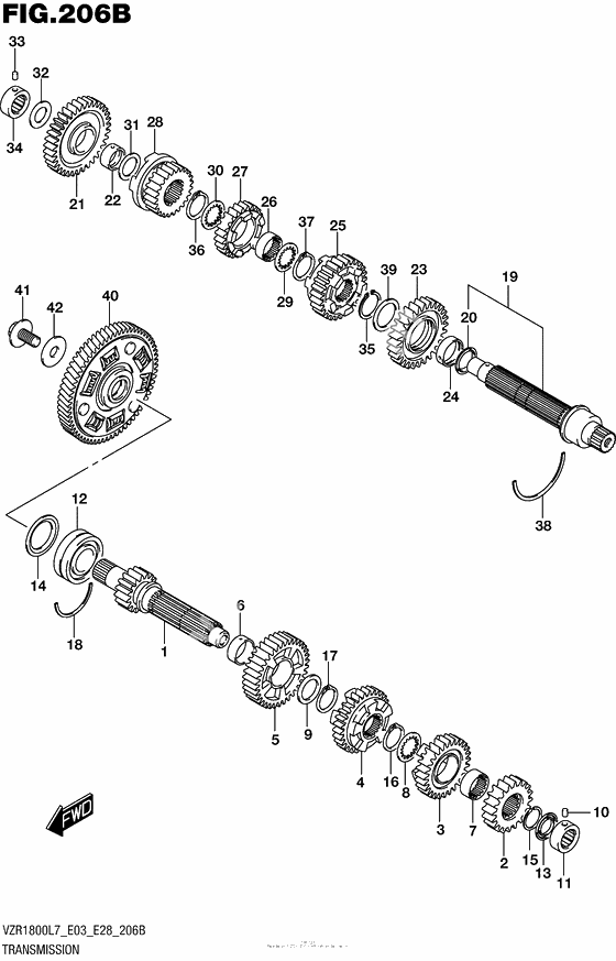 Transmission (Vzr1800Bzl7 E03)