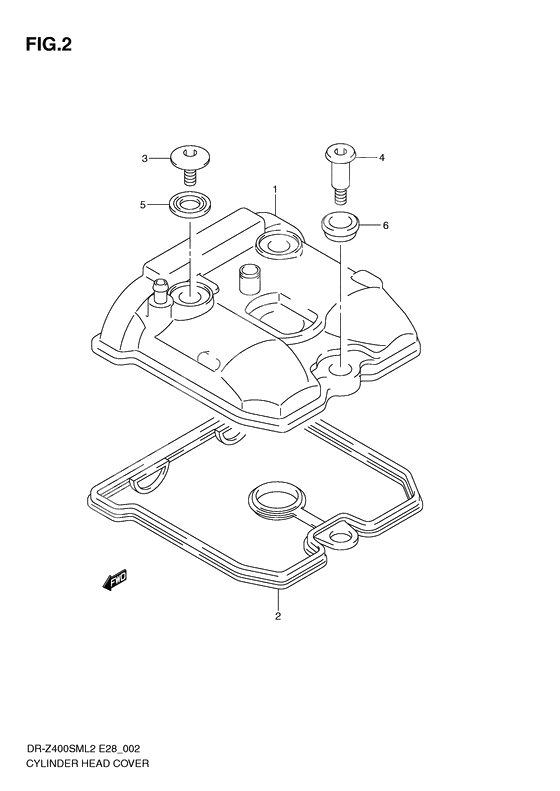 Cylinder head cover