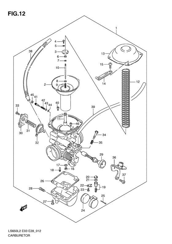 Carburetor assy              

                  Ls650l2 e28