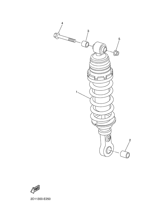 Rear suspension