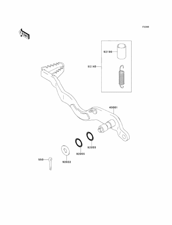 Brake pedal