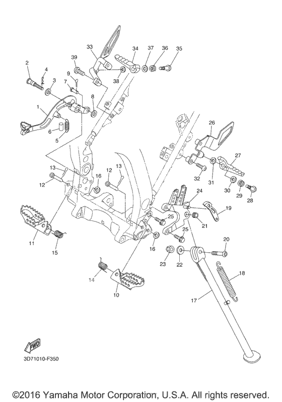 Подножки & Подставка