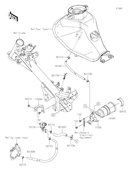 Fuel evaporative system