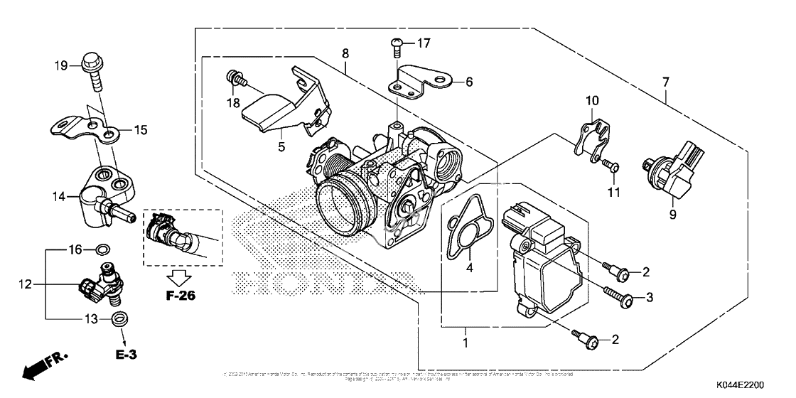 Дроссельная заслонка