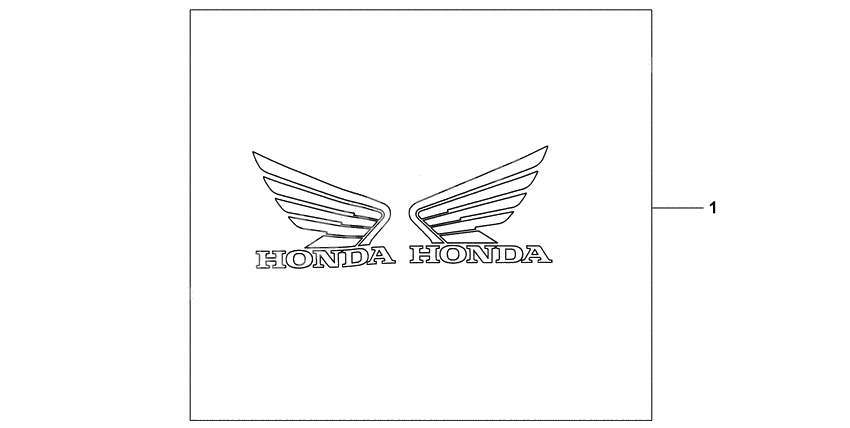 3d logo kit honda