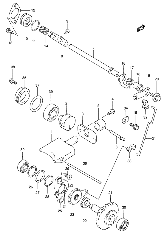 Exhaust valve
Model w