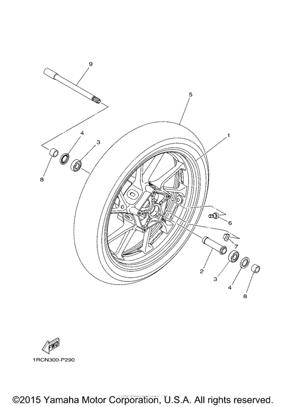 Front wheel