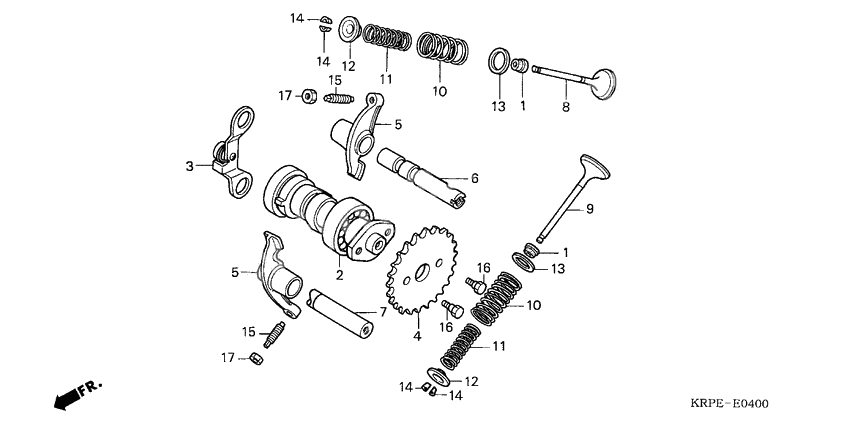 Camshaft/valve