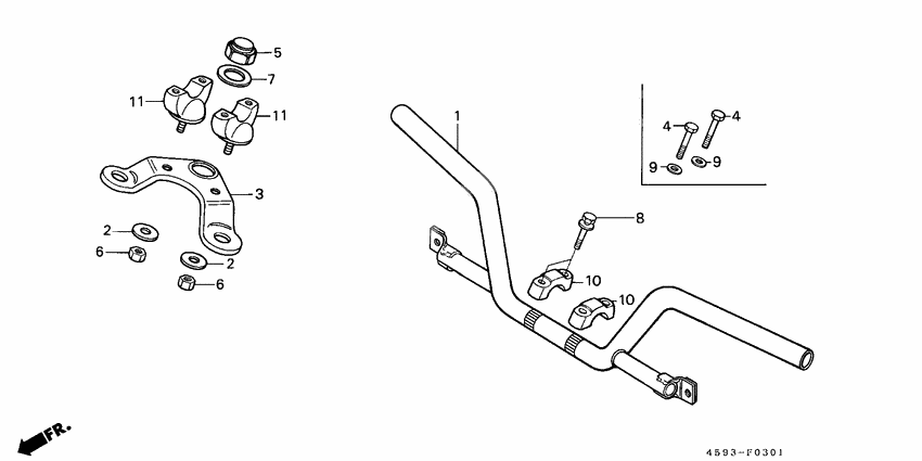 Handle pipe/top bridge              

                  2