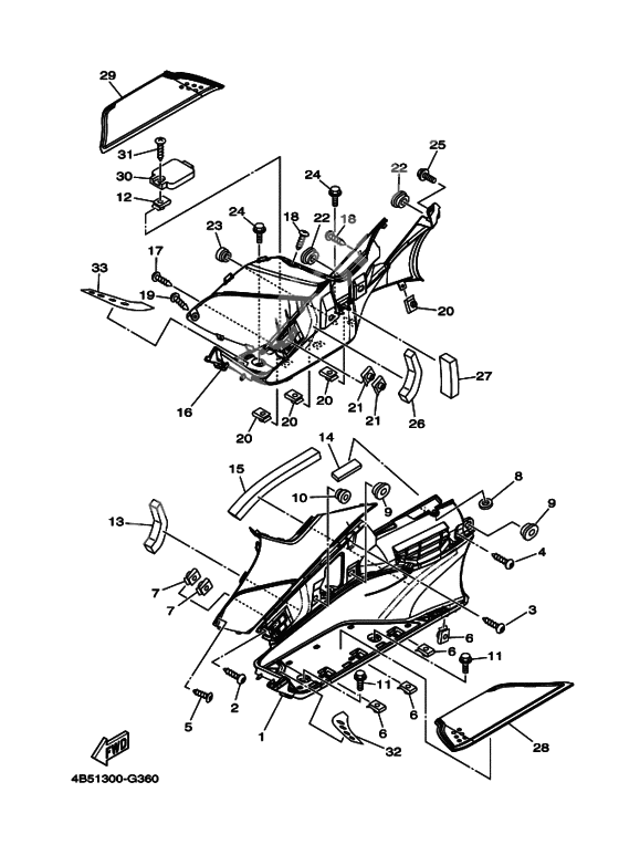 Support & repose pied