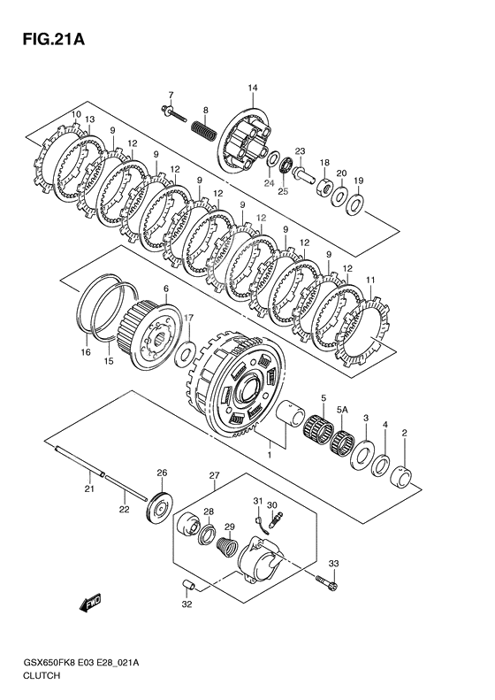 Clutch              

                  Model k9/l0