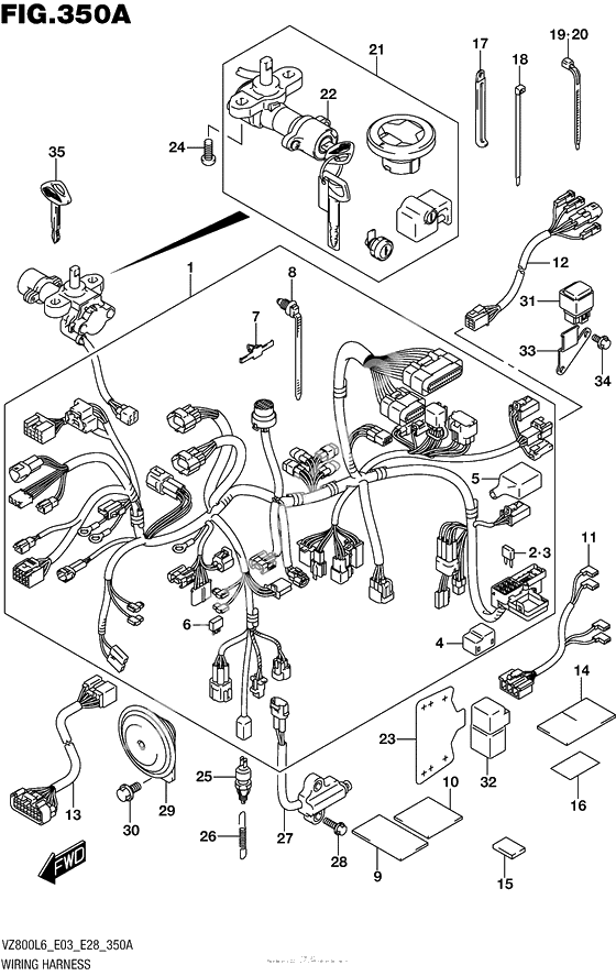 Wiring Harness (Vz800L6 E03)