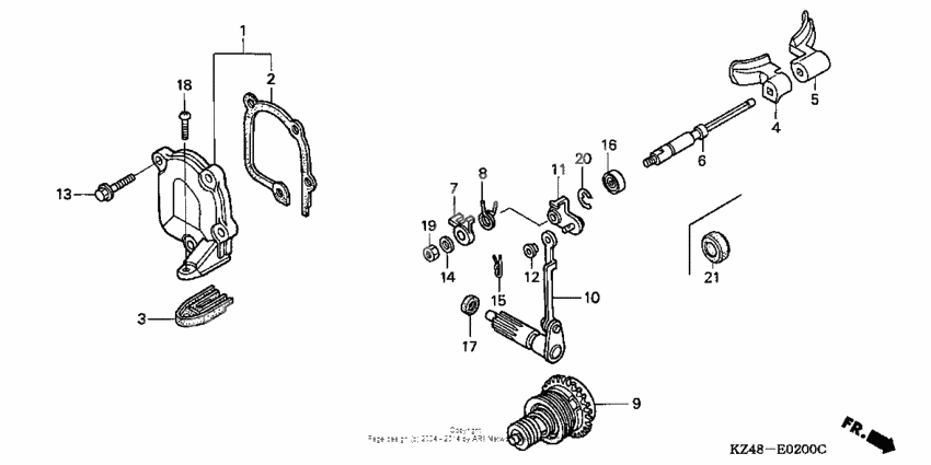 Exhaust valve ('02-'03)