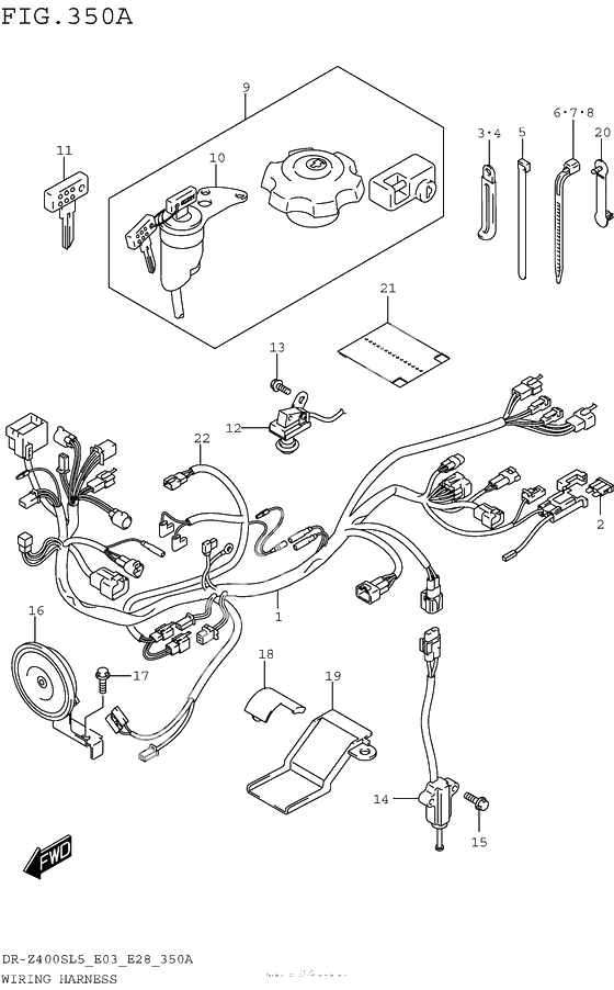 Wiring Harness (Dr-Z400Sl5 E03)