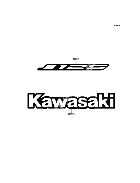 Decals(white)