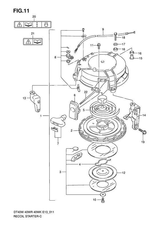 Starter assy recoil