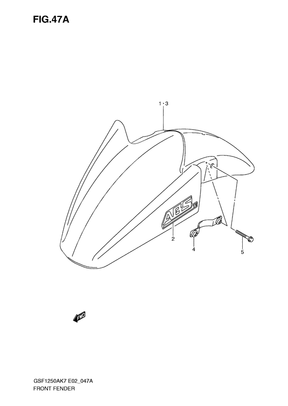 Front fender              

                  Model k9