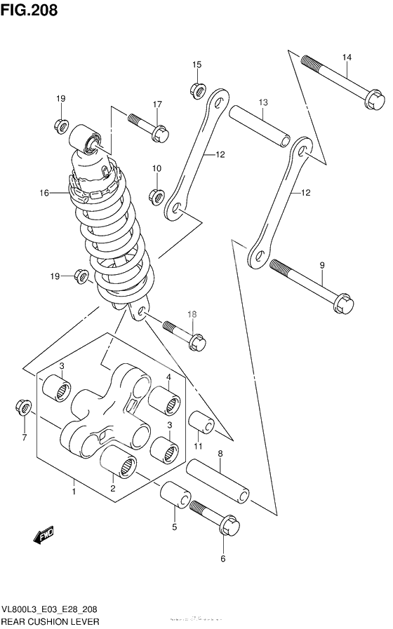 Рычаг прогрессии (Vl800Cl3 E33)