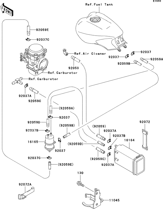 Fuel evaporative system(1/2)(ca)