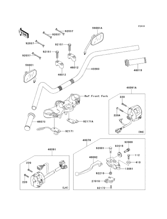 Handlebar              

                  A6F/A7F/A7FA