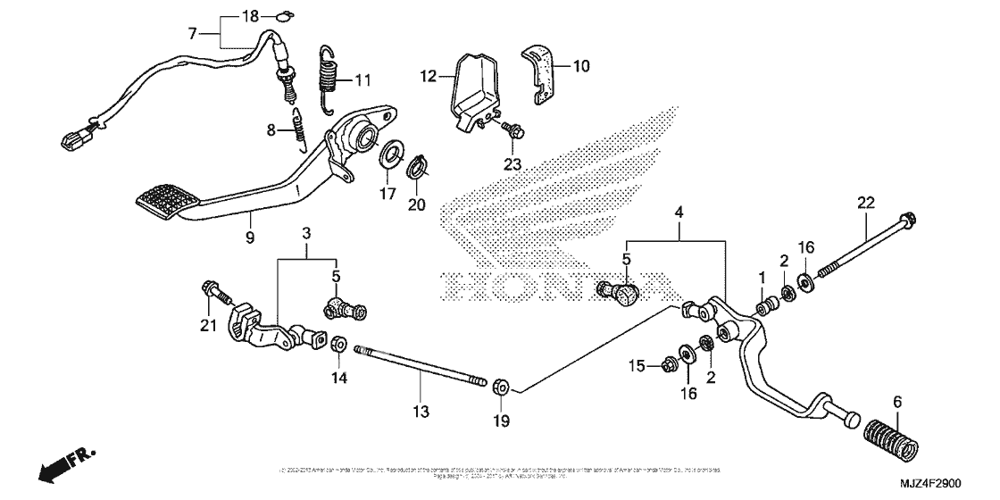 Педаль(Лапка)