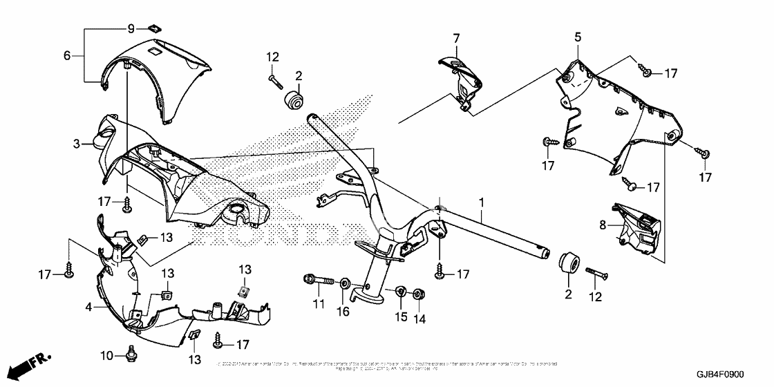 Руль & Кожух руля