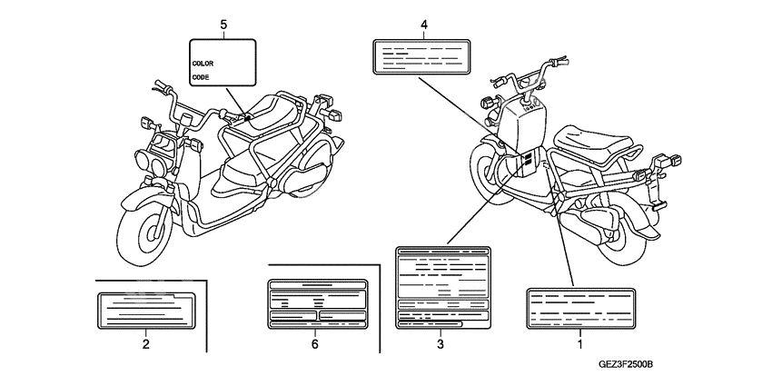 Caution label              

                  NPS503/8/9