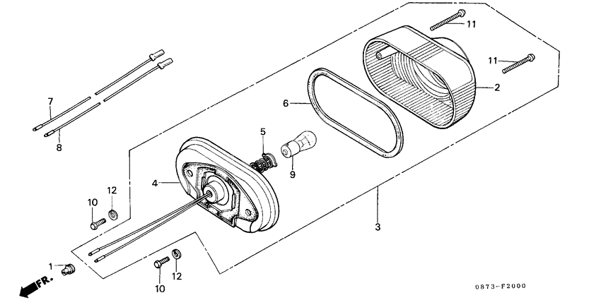 Taillight unit ass`y              

                  1