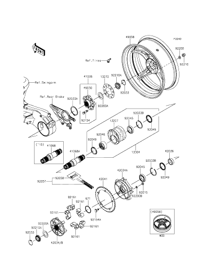 Rear Hub