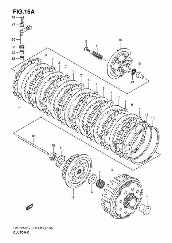 Clutch
Model k8/k9