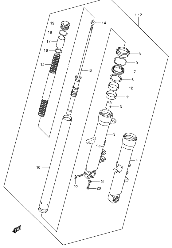 Front damper              

                  Model k2