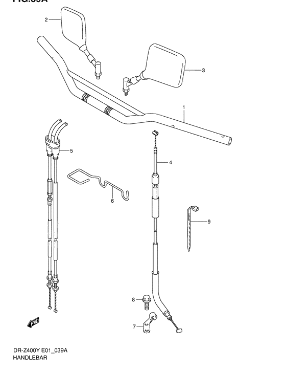 Handlebar              

                  Dr-z400e e24