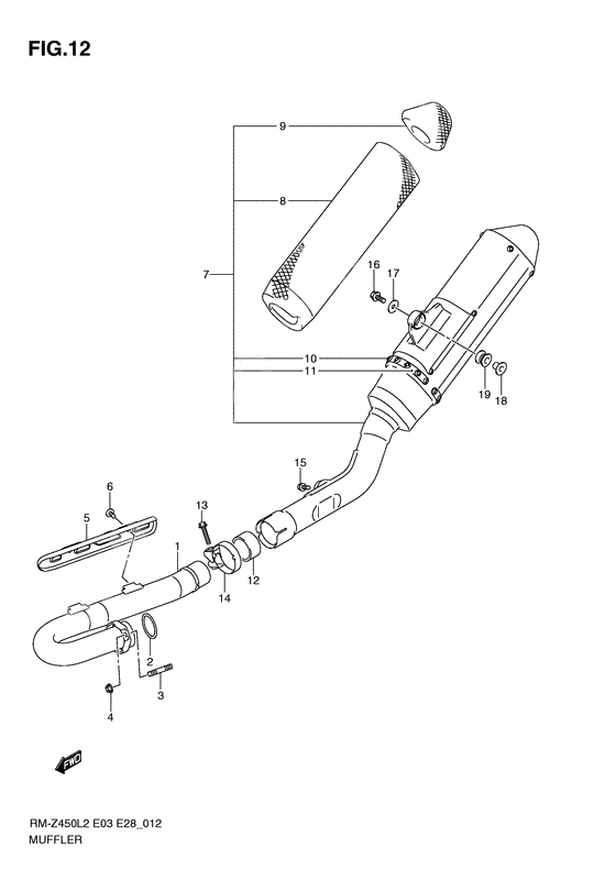 Muffler comp