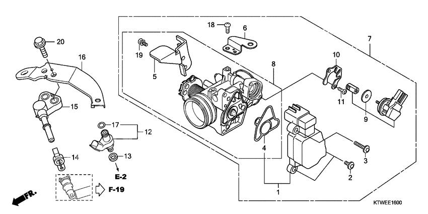 Throttle body