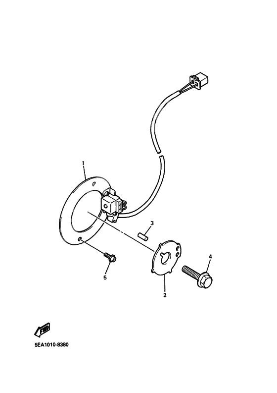 Pick-up coil and governor