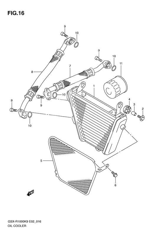 Oil cooler