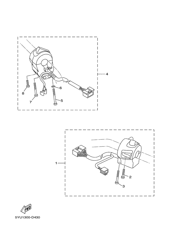Handle switch & lever