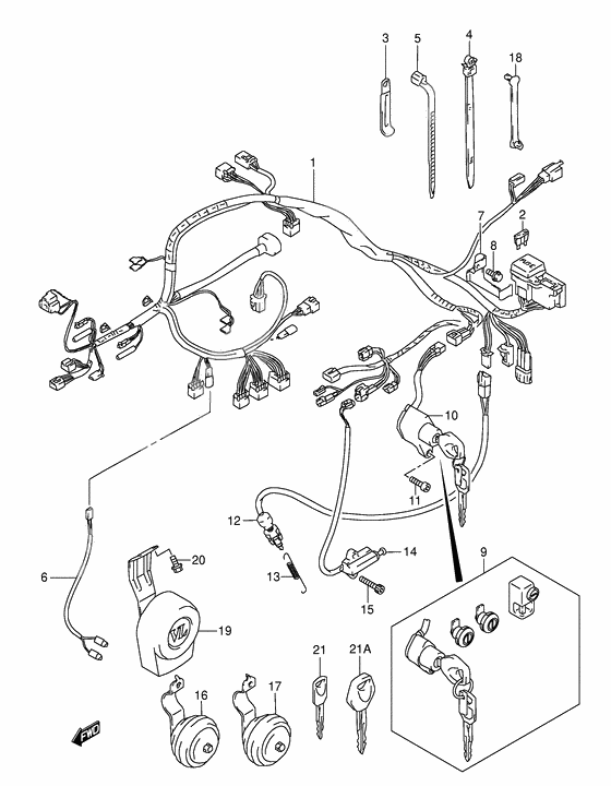 Wiring harness              

                  Model y/k1/k2