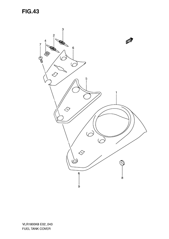 Fuel tank cover