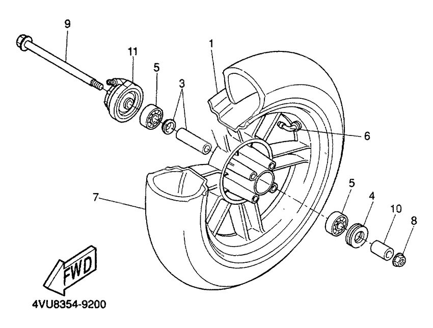 Front wheel